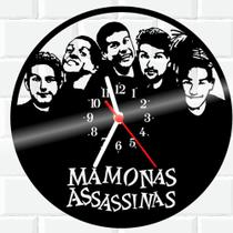 Relógio De Vinil Disco Lp Parede Mamonas-Assassinas