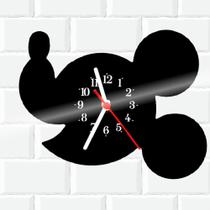 Relógio De Vinil Disco Lp Parede Mickey Minnie Disney 5