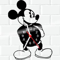 Relógio De Vinil Disco Lp Parede Mickey Minnie Disney 8