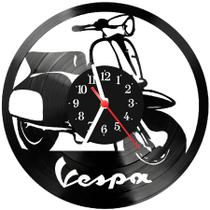 Relógio De Vinil Disco Lp Parede Moto