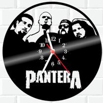 Relógio De Vinil Disco Lp Parede Pantera Rock - 3D Fantasy