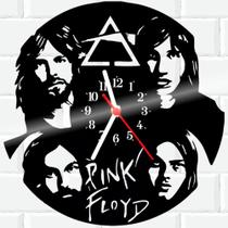 Relógio De Vinil Disco Lp Parede Pink-Floyd Rock Banda 5