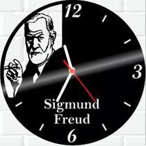 Relógio De Vinil Disco Lp Parede Sigmund Freud Psicanalise
