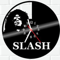 Relógio De Vinil Disco Lp Parede Slash Guitarrista Rock