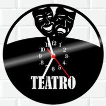 Relógio De Vinil Disco Lp Parede Teatro Cultura