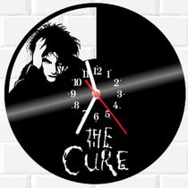 Relógio De Vinil Disco Lp Parede The Cure Rock Banda 2