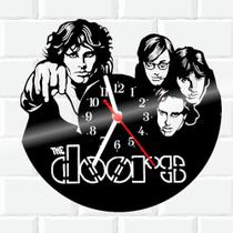 Relógio De Vinil Disco Lp Parede The-Doors Rock 1