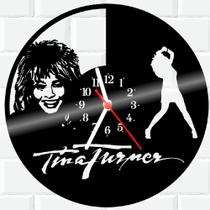 Relógio De Vinil Disco Lp Parede Tina Turner - RB Criações