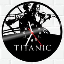 Relógio De Vinil Disco Lp Parede Titanic Filme Navio - 3D Fantasy