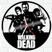 Relógio De Vinil Disco Lp Parede Walking-Dead Zumbi Serie 2