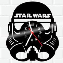 Relógio De Vinil Disco Lp Star Wars Stormtrooper