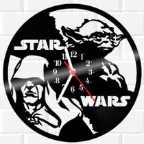 Relógio De Vinil Disco Lp Star Wars Yoda