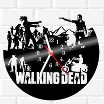 Relógio De Vinil Disco Lp Walking Dead Serie Zumbi