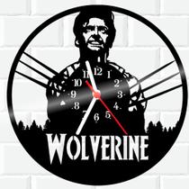 Relógio De Vinil Disco Lp Wolverine X-men Marvel