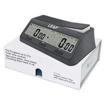 Relógio de xadrez LEAP 9921 com bônus e atraso em tela grande