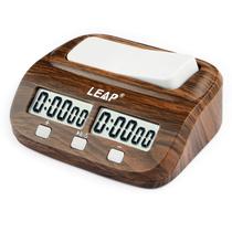 Relógio de xadrez LEAP Digital Timer Professional Wood Appearance Relógio de xadrez LEAP Digital Timer Professional Wood Appearance