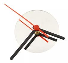 Relógio Decorativo Acrílico Sala Escritório Espelhado Prata Relógio Decorativo Acrílico Sala Escritório Espelhado Prata