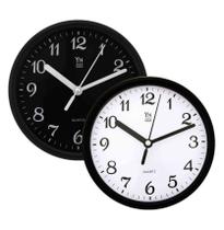 Relógio Decorativo Silencioso Imporiente 15Cm Modelo Redondo