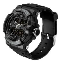Relógio design militar luxuoso sanda de quartzo a prova d água