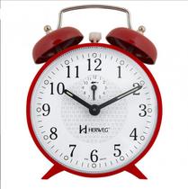 Relógio Despertador A Cordas C/ Campainha mecânico Antigo