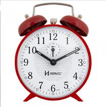 Relógio Despertador A Cordas C/ Campainha mecânico Antigo