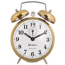Relógio Despertador Analógico Herweg Dourado - 2370 208