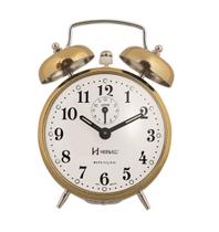 Relógio Despertador Antigo Cordas Cromado Herweg 2370