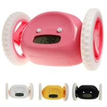 Relogio despertador clocky adulto infantil anti sono led
