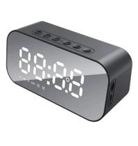 Relógio Despertador Com Caixa De Som Tedge - Ybx