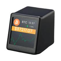 Relógio Despertador Com Display De Preço De Criptomoedas E Bitcoin Para 300 Moedas - Ornamento De Relógio Despertador Com Display De Preço De Criptomoedas E Bitcoin Para 300 Moedas - Ornamento De