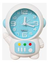 Relógio Despertador De Mesa Astronauta Infantil Decorativo