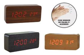 despertador digital de tomada
