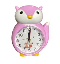 Relógio Despertador de Mesa Infantil Decorativo Raposa