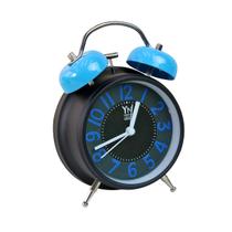 Relógio despertador de mesa metal 16,5cm Relógio despertador de mesa metal 16,5cm