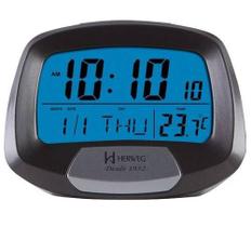 Relógio Despertador Digital Termômetro Calendário Herweg Ref - 2977 - ( 1 Ano Garantia )