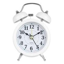 Relógio Despertador Estilo Antigo Retro Sino Super Alto Pilha Mesa Portátil