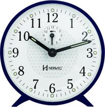 Relogio Despertador Herweg 2220 Mecânico a Cordas