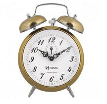 Relogio despertador herweg 2380 208 dourado picoteado Relogio despertador herweg 2380 208 dourado picoteado