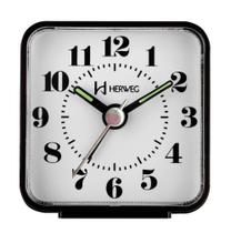 Relógio despertador HERWEG 2504-034 preto