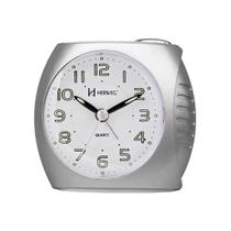 Relogio despertador herweg 2586-070 prata