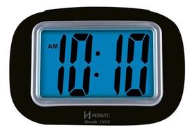 Relogio despertador herweg 2976-034 preto Relogio despertador herweg 2976-034 preto