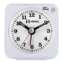 Relógio DESPERTADOR HERWEG BRANCO Ref : 2510-021