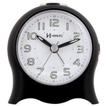 Relógio despertador HERWEG preto 2572-034