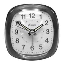 Relógio Despertador HERWEG preto com iluminação 2721-034