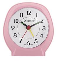 Relógio Despertador Herweg Quartz 2634 036 Rosa Baby