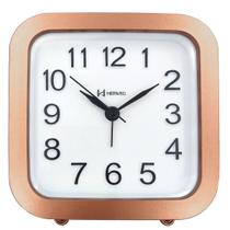 Relógio Despertador HERWEG Rosê Dourado Fosco 2719-330