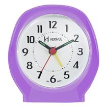 Relógio Despertador HERWEG violeta 2634-282