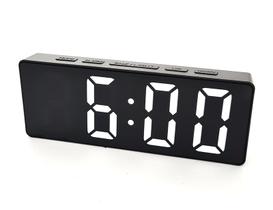 Relógio Despertador Led Lcd De Mesa Digital Usb/pilhas - DY