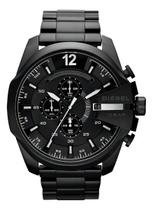 Relógio Diesel Dz4283 Mega Chief Preto Aço Inox Caixa 52mm