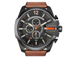 Relógio Diesel DZ4343 Mega Chief Masculino Couro 52mm Relógio Diesel DZ4343 Mega Chief Masculino Couro 52mm